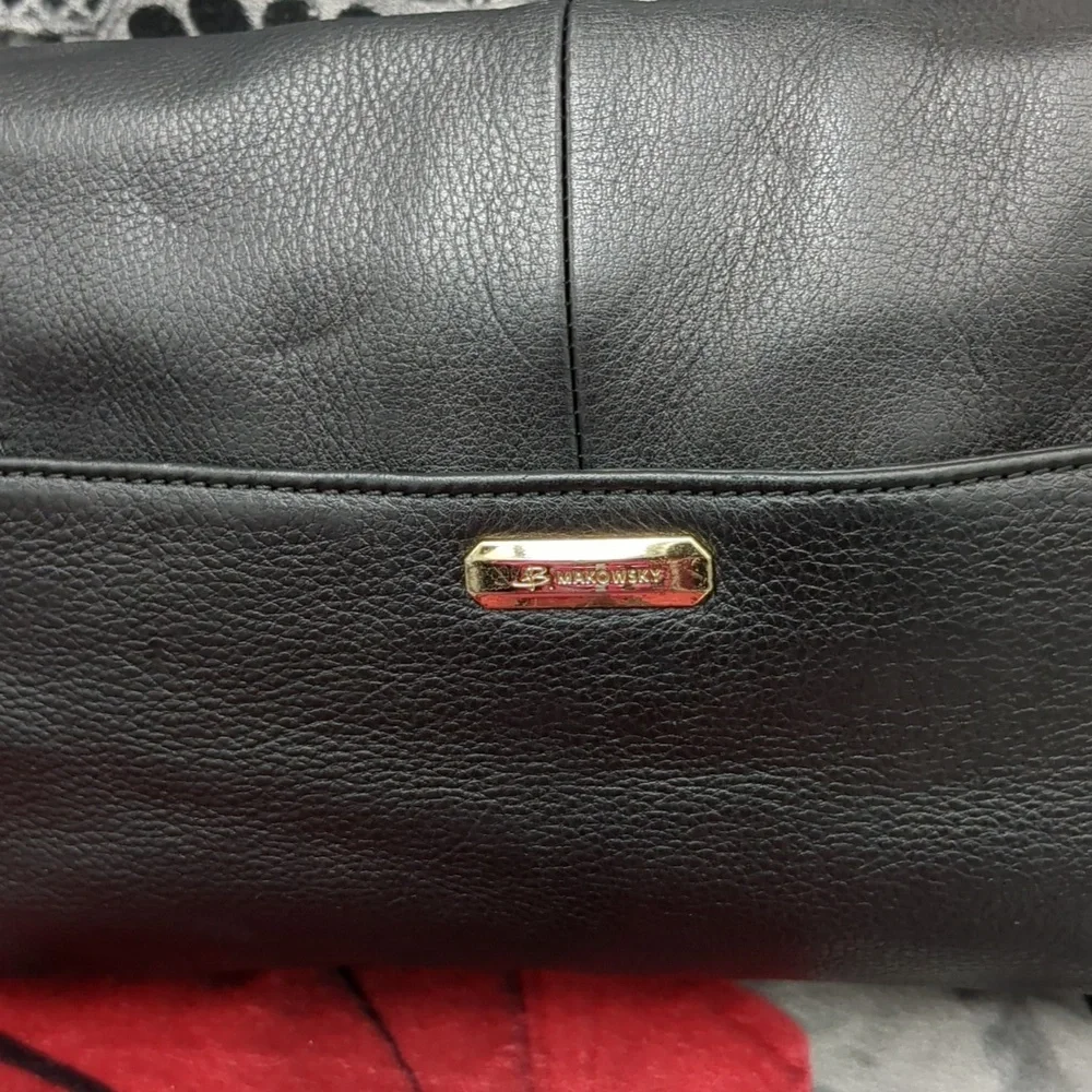 B Makowski leather bag